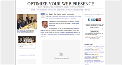 Desktop Screenshot of optimizeyourwebpresence.com